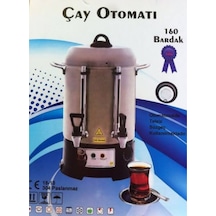 160 Bardak Çay Otomatı Inox