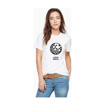 Evangelion Ireul Baskılı Beyaz Kadın Tshirt