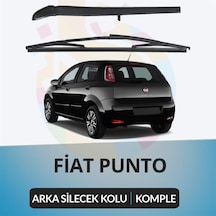 Fiat Punto Komple Arka Silecek Kolu ve  Süpürgesi