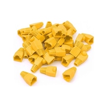 BiSıfır Rj45 Kılıf Boot Sarı (100 Adet)