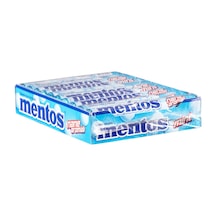 Mentos Nane Şeker 20x37,5g - Ferahlatıcı Sakızlı Draje - Tekli Tarı