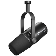 Relacart Pm2 Siyah Usb-c & Xlr Dinamik Podcast Mikrofonu