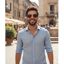 Esrada Aron 3025 04 Erkek Güneş Gözlüğü 62-16-143 Altın