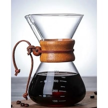 Filtre Kahve Demliği 400 ML Şeffaf