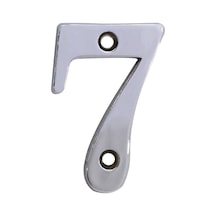 Çelik Kapı Numarası 5 Cm Parlak Krom 7 Numara Diğer