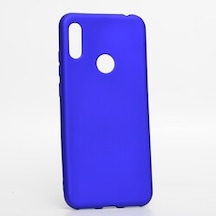 Lexroo Huawei Honor 8a Premier Silikon İnce Kılıf - Saks Mavi