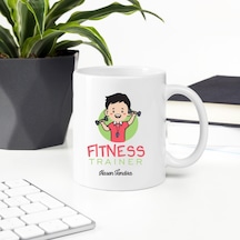 Fitness Eğitmenine Isme Özel Kupa