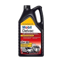Mobil Delvac Lcv F 5W-30 Hafif Ticari Araçlara Özel Sentetik Motor Yağı 7 L