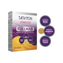 Tatviton Vitaboost Fullmag 30 Tablet