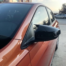 Volksvogen Polo Mk6 2018 Sonrası Batman Yarasa Ayna Kapağı Piano Black Abs Plastik