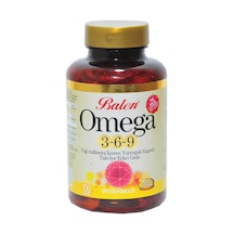 Balen Omega 3-6-9 Yağ Asitleri İçeren Yumuşak 100 Kapsül 1585 MG