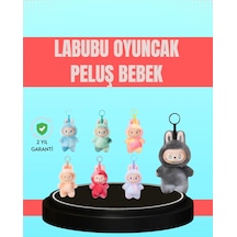 Yumuşak Kumaşlı 20 Cm Labubu Peluş 3 Yaş Üzeri Uygun Diğer