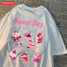 Noıssey Urban Pop Graphic Kadın Tişört Koleksiyonukod 5109 Beyaz