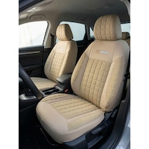 Volkswagen Passat B7 Araçlara Uyumlu Arkalı Önlü Takım Dolgulu Oto Kılıfı - Piksel Seri