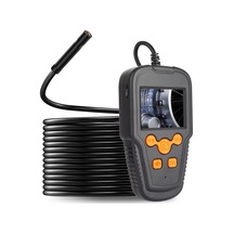 Mufunye Endoskop Kamera 2.4 İnç Lcd Ekran 1080p Yüksek Çözünürlüklü 3.9mm Lens Ip68 El Tipi Endoskop Endüstriyel Ev Dijital Endoskoplar 8 Led Işıklı