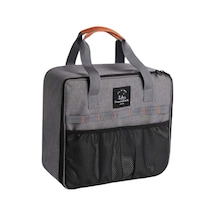 Suntek Kamp Sobası Taşıma Çantası Grill Tailgating Barbekü Gri
