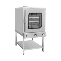 Karacasan Endüstriyel Tek Kapılı 75 Cm Lpg Tüplü Pasta Börek Fırını Krcs.spbfgl.7575.ce