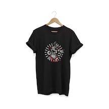 Dirt Baskılı Siyah T-shirt Siyah