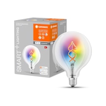 Wifi Teknolojili Akıllı Led Lamba, E27, Rgb Açık Gri