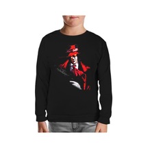 Hellsing - Alucard Siyah Çocuk Sweatshirt Siyah