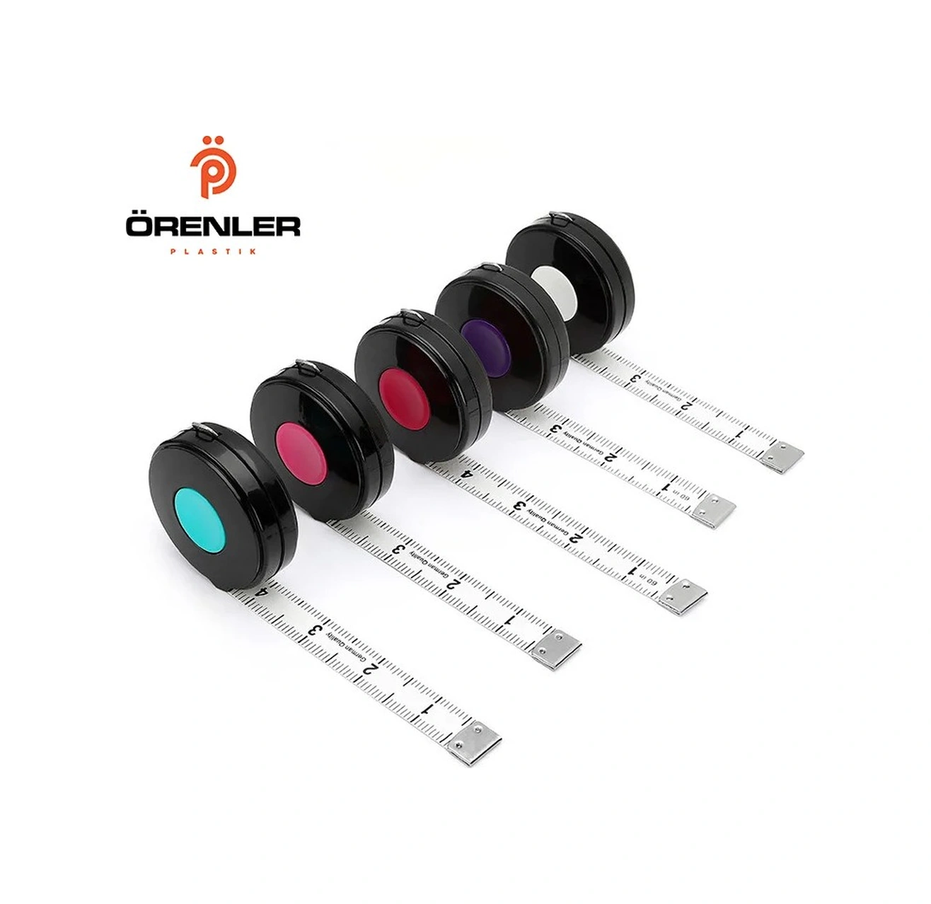 Mezura Otomatik Askılı 3 Metre Siyah-kırmızı