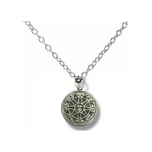 Pentagram Kolye Gotik Ve Mistik Unisex Metal Kolye 60 Cm Zincir Çok renkli