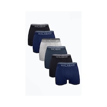 Malabadi Erkek Karma 6 Lı Premium Collection Modal Boxer 6m252 Karma