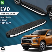 S-dizayn Mitsubishi L200 5 Makyajlı Evo Aluminyum Yan Basamak 203 Cm 2019-2023