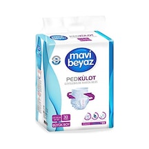 Mavi Beyaz Ped Emici Külot Hasta Bezi Large Büyük 30'lu