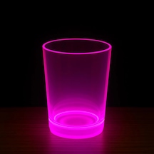 Partyglow Neon Pembe Bardak 8.5 X 10.5 Cm "