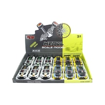 KM-3672C Çek Bırak 1:36 Metal Spor Araba -Vardem Oyuncak