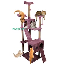 Nursoft Cat City Yeni Rezidans Kedi Tırmalama Ve Oyun Evi