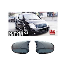 Citroen C2 Batman Yarasa Ayna Kapağı Piona Black Abs 2004 2005 2006 2007 2008