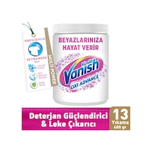 Vanish Multipower Leke Çıkartıcı & Deterjan Toz Beyazlar İçin 400 G