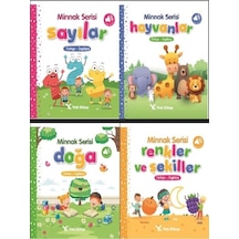 Yeti Kitap 0-3 Yaş Minnak Serisi Bebek Kitapları Seti 4 Kitap