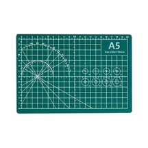 Kesim Matı - Kesme Matı - Kesim Tablası A5 22cm X 15cm Yeşil