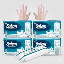 Önlem Bel Bantlı Xlarge 120 Adet Mendil Ve Eldiven Hediyeli XL