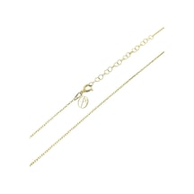 Oya Silver 24k Altın Kaplama Gümüş Lotus Çiçeği Kolye 2.4x0.9cm Oyot393