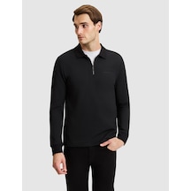 Pierre Cardin Siyah Regular Fit Sweatshirt 50331599-vr046