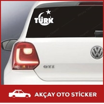 Ay Yıldız Türk Sticker Ay Yıldız Sticker Araç Sticker Oto Sticke