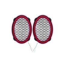 Hoparlör 2 Adet Ledli Oval Kapak