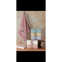 Hobby Emily Style 4 6lı Havlu 50x90 Asorti Çok Renkli
