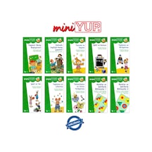 Yeni Mini Yup 6+ Eğitim Seti Kitapçıkları Kontrol Kutusuz Sadece Kitaplar