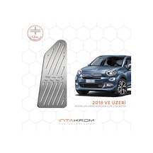Fiat 500x Krom Ayak Dinlendirme Pedalı - 2018 Ve Üzeri