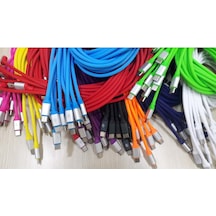 Rewel Silikonlu Type-C Usb Renkli Hızlı Şarj kablosu 541036