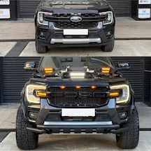 Ford Ranger Off Road Siyah Ön Koruma Pst24 Mat Black Garage453