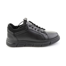 Bambi Siyah Napa Hakiki Deri Erkek Sneaker E01811003943