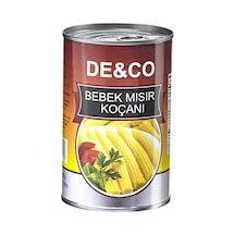 De&co Mısırı Koçanı 425g - Garnitür Ve Sote Yemekler İçin Bebek Mısır 3'li Ekonomik Paket - 3 A Tarı