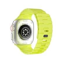 Newface - 12 - Apple Watch Uyumlu Ultra 49mm Wowen Kordon - Csmo-tex - - Yeşil