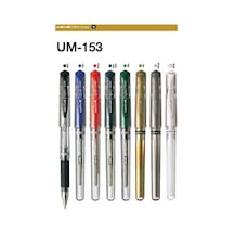 Kırmızı İmza Kalemi 3 Adet Uniball Signo Broad1.0 Mm Roller Pilot Kalem Um-153 Roller Uçlu Likit Mürekkepli Pilot Kalem Kırmızı